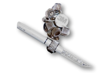 Pinsel- und Zubehörhalter silber "flexibel" - einfach