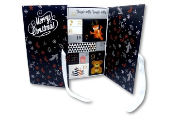 Weihnachtskalender - leer zum Selbstbefüllen