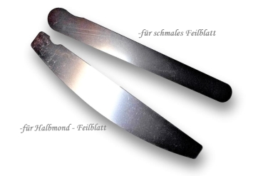 Metallboard für schmales Feilblatt