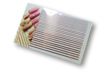 Metallic-Stripes rosé-gold