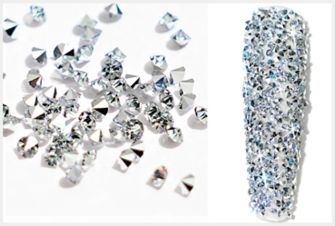 Micro-Kristalle - Silber-Reflection