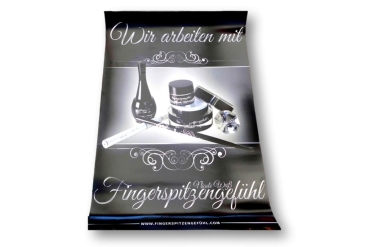 Poster DIN A2 - Fingerspitzengefühl
