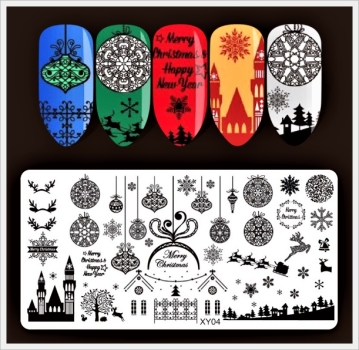 X-Mas Stempelplatte 04
