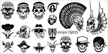 Major Dijit-Plate - 25