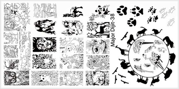 Major Dijit-Plate - 38