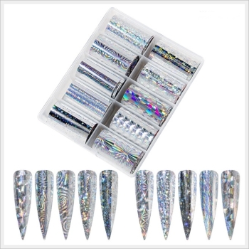 Transferfolie "Silver-Holo"