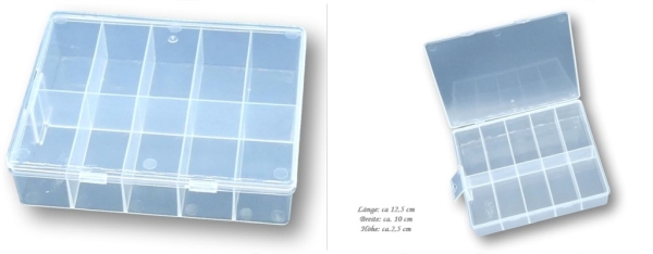 Aufbewahrungsbox Tips 10er