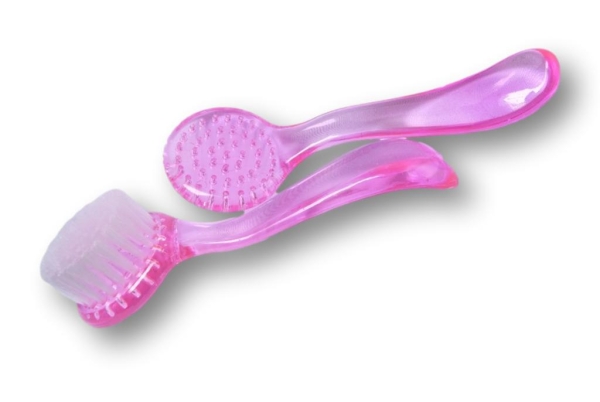 Nagelbürste rosa - runder Kopf
