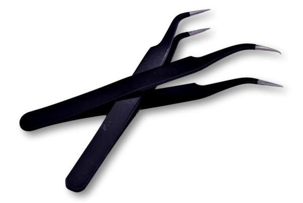 Präzisions-Pinzette - gebogen