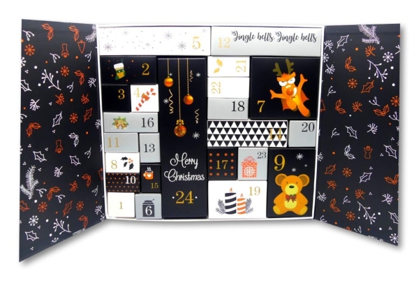 Weihnachtskalender - leer zum Selbstbefüllen