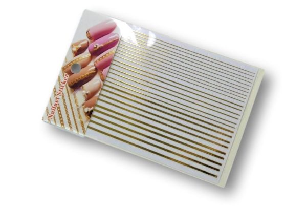 Metallic-Stripes gold