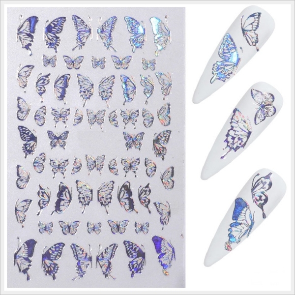 Holo-Butterfly-Sticker - 01