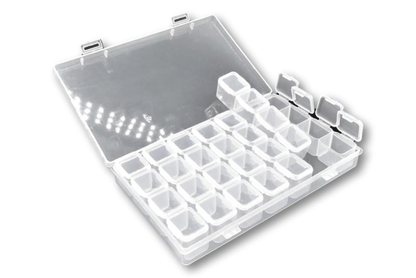 Sortierbox mit 28 Fächern