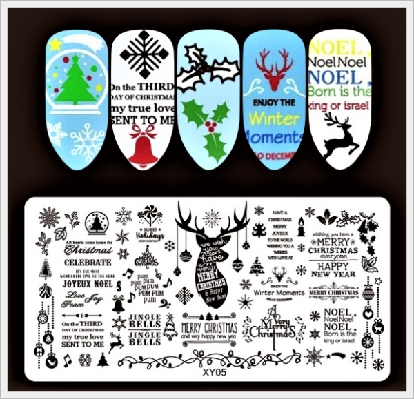 X-Mas Stempelplatte 05