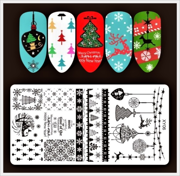 X-Mas Stempelplatte 06