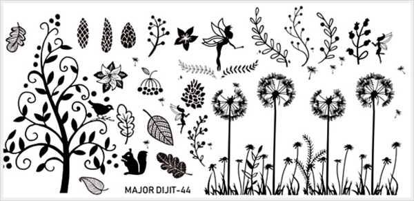 Major Dijit-Plate - 44