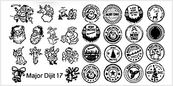 Major Dijit-Plate - 17