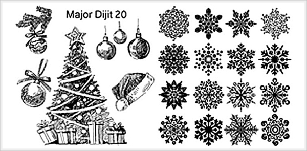 Major Dijit-Plate - 20