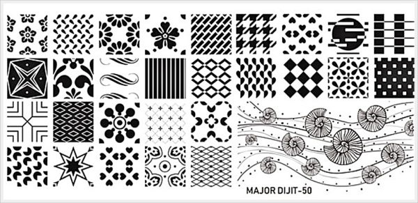 Major Dijit-Plate - 50