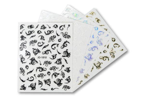 Sticker-Set Ornamente - 1810