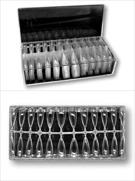 Easy Long-Tips Stiletto-Form